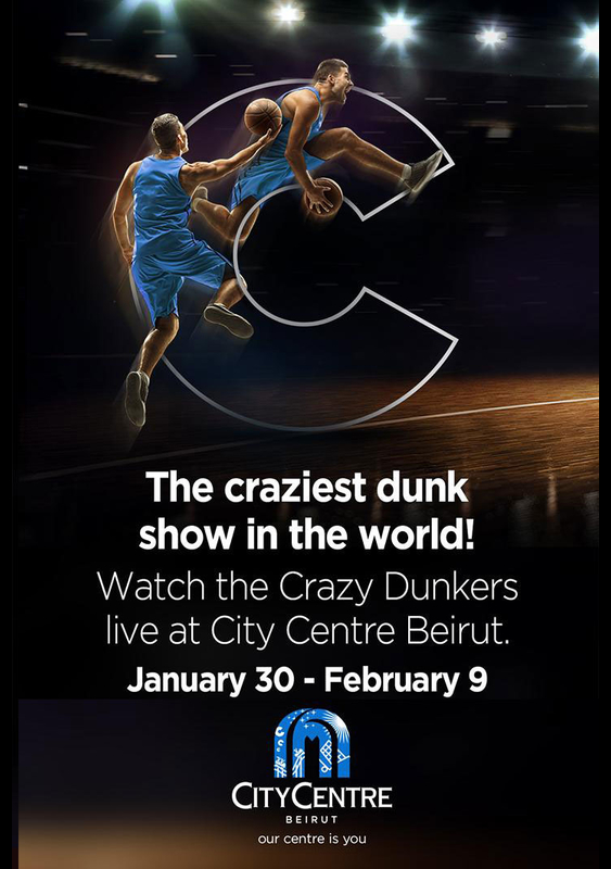 Crazy Dunkers at City Centre Beirut